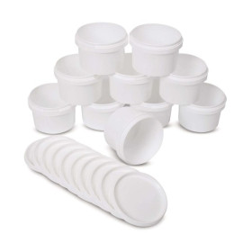O'Color - Pot avec Couvercle à Clipser - 500 ml (Lot de 10)