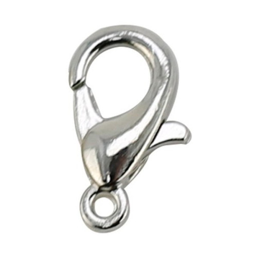O'Color - Fermoirs Mousquetons - Argent 14 mm - Lot de 20