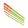 O'Color - Brosses Synthétiques Plates - N°8 (Lot de 10)