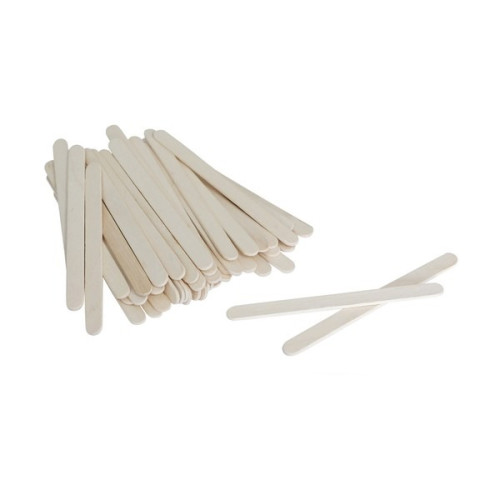 O'Color - Bâtonnets de Glace en Bois - Petit Format 113x10 mm (Lot de 300)