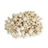 O'Color - Perles Rondes en Bois Naturel - Seau de 600 (Ø 8 à 20 mm)