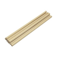 O'Color - Baguettes Rondes en Bois - Ø 12 mm x 33 cm - Lot de 20