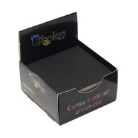 O'Color - Mini Cartes à Gratter Arc-en-Ciel - 8,5 x 8,5 cm (Lot de 150)