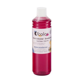 O'Color - Encre à Dessiner - Rouge Primaire - 500ml