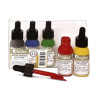O'Color - Encre Indienne Acrylique - Coffret 5 x 30 ml