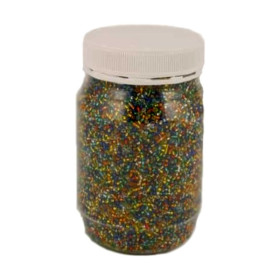 O'Color - Perles de Rocaille Transparentes - Ø 2,5 mm - 500 g