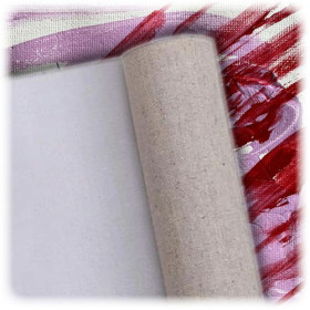 ARPLEN - Toile en Rouleau - Lin Sorolla - 100% Lin - Grain Fin - 1,05 m - 400 g/m²