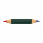 Faber-Castell - CASTELL COLOR 873 - Bi-Color Pencil - Red & Blue