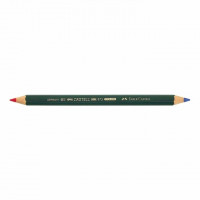 Faber-Castell - CASTELL COLOR 873 - Crayon Bi-Color - Rouge & Bleu