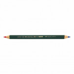 Faber-Castell - CASTELL COLOR 873 - Crayon Bi-Color - Rouge & Bleu