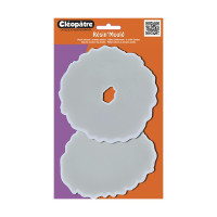 Cléopâtre - Résin'Mould - Moule Silicone - 2 Géodes - 13x12 cm
