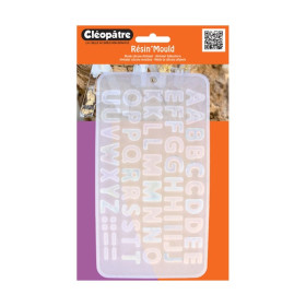 Cléopâtre - Résin'Mould - Moule Silicone - Alphabet