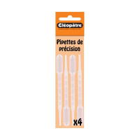 Cléopâtre - Set of 4 Precision Pipettes - 3 ml