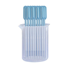 Cléopâtre - Set of 10 Graduated Pipettes - 3 ml + Beaker