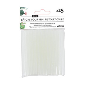 Cléopâtre - Glue Sticks Ø7 mm - Pack of 25 - Mini Glue Gun