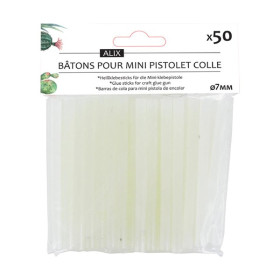 Cléopâtre - Bâtons de Colle Ø7 mm - Lot de 50 - Mini Glue Gun