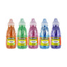 Cléopâtre - Lot de 5 Peintures Pailletées - 250 ml - Couleurs Vives