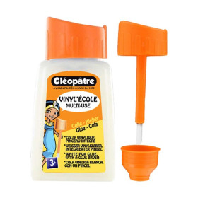 Cléopâtre - Vinyl'École - Colle Vinylique avec Pinceau - 80 g