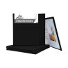 Phoenix - Canvas Panel - 3mm - Cotton - Black