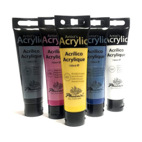Phoenix - Pack Acrylique - Couleurs Primaires - 5x100ml