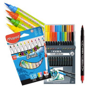 Brush Tip Markers
