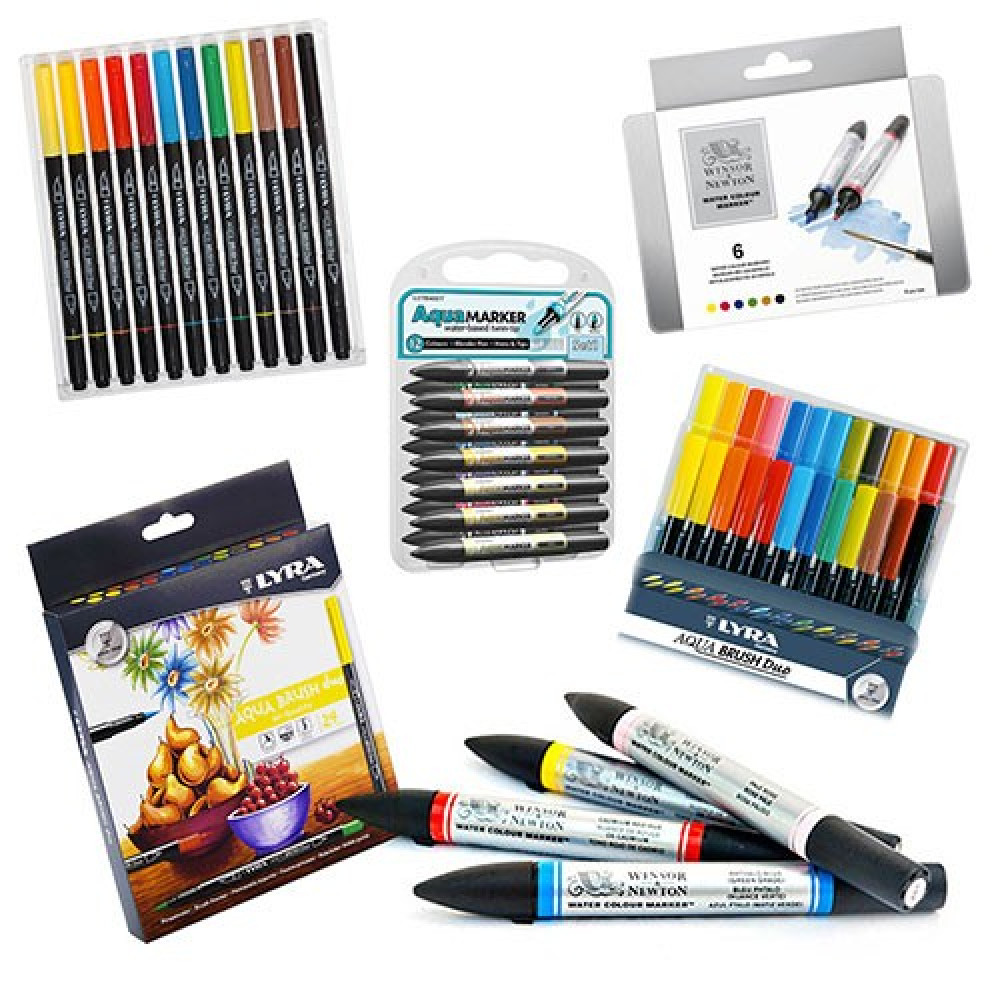 Feutres Aquarellables