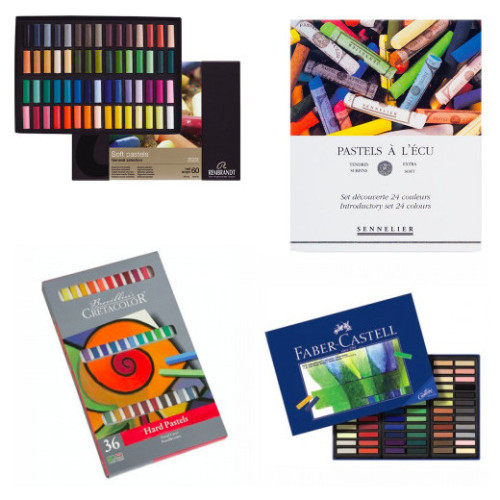 Pastels Secs / Tendres